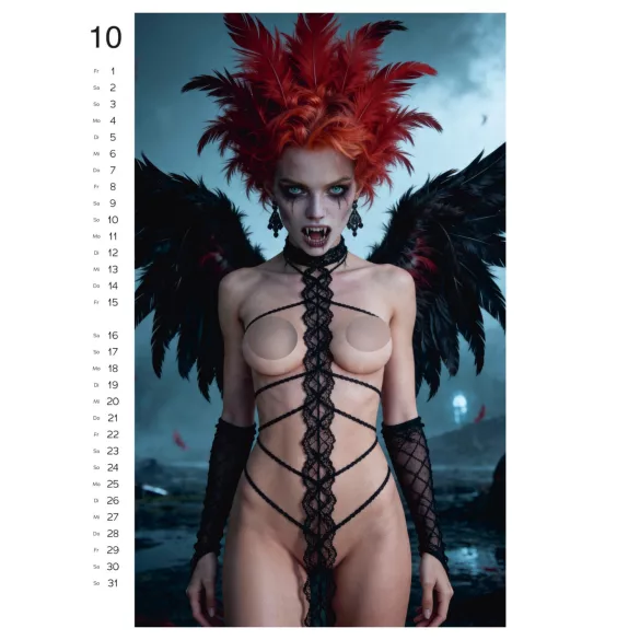 Wild Fantasy 2027 - erotikus falinaptár (10 db)