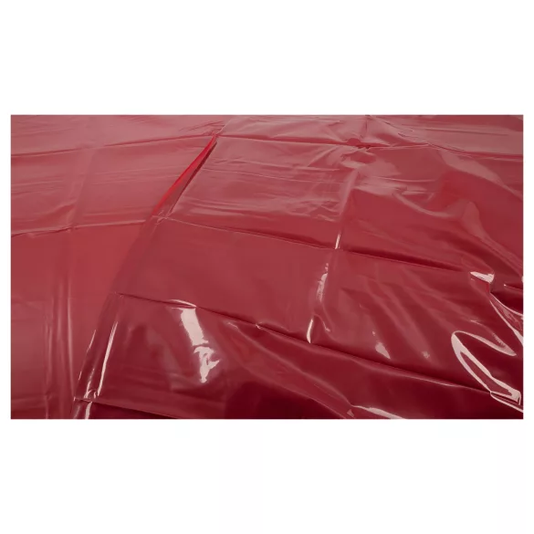 Lakk lepedő - 200x230cm (piros)