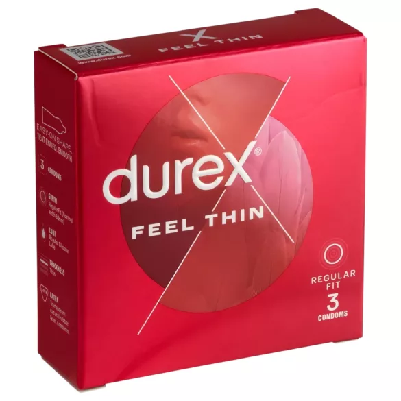 Durex Feel Thin - élethű érzés óvszer (3 db)