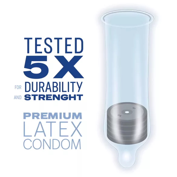 Durex Feel Thin - élethű érzés óvszer (3 db)