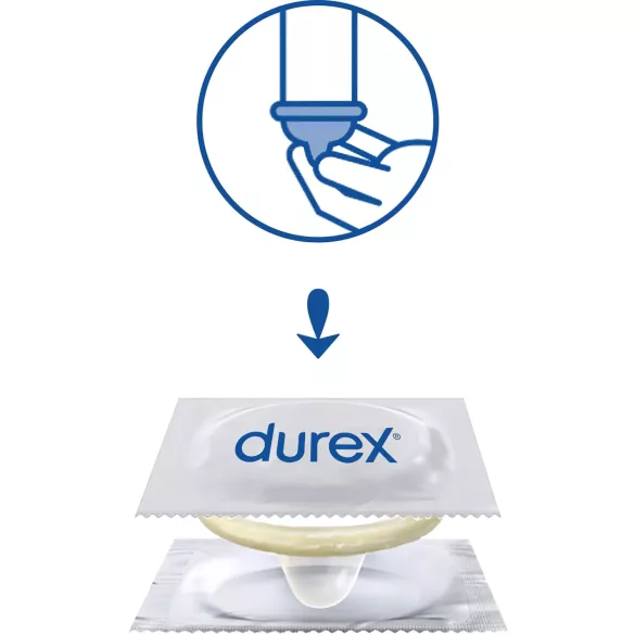 Durex Feel Thin - élethű érzés óvszer (3 db)