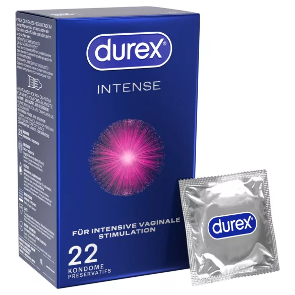 Durex Intense - Orgasmic óvszer (22 db)