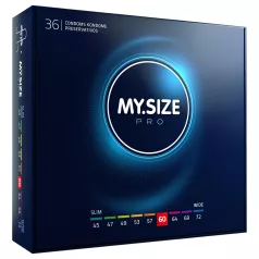 My.Size Pro - extra vékony óvszer - 60 mm (36 db)