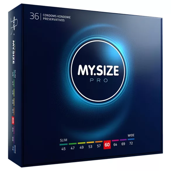 My.Size Pro - extra vékony óvszer - 60 mm (36 db)