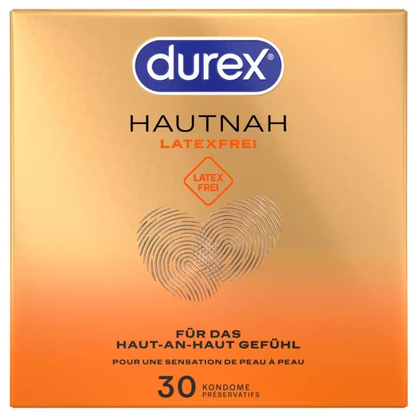 Durex Hautnah - latex mentes óvszer (30 db)