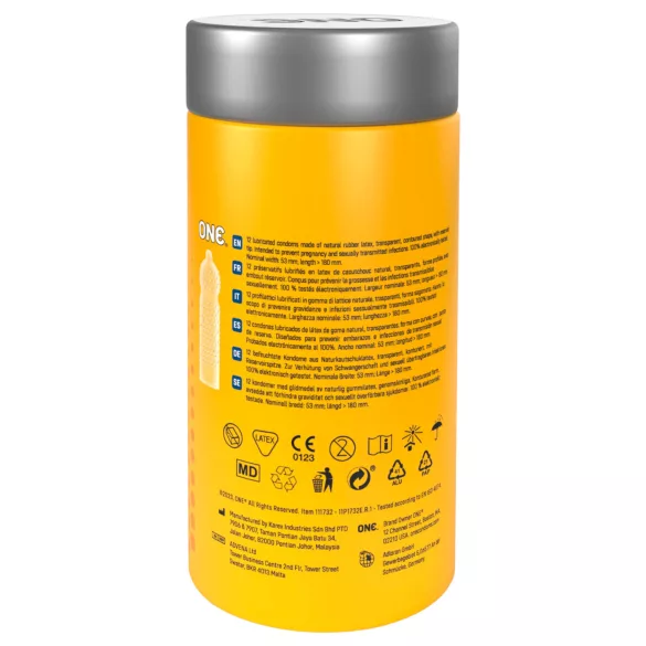 ONE Super Studs - pontozott óvszer (12db)