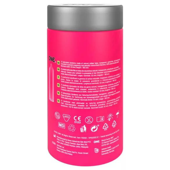 ONE Flavor Waves - ízesített óvszer - vegyes (12db)