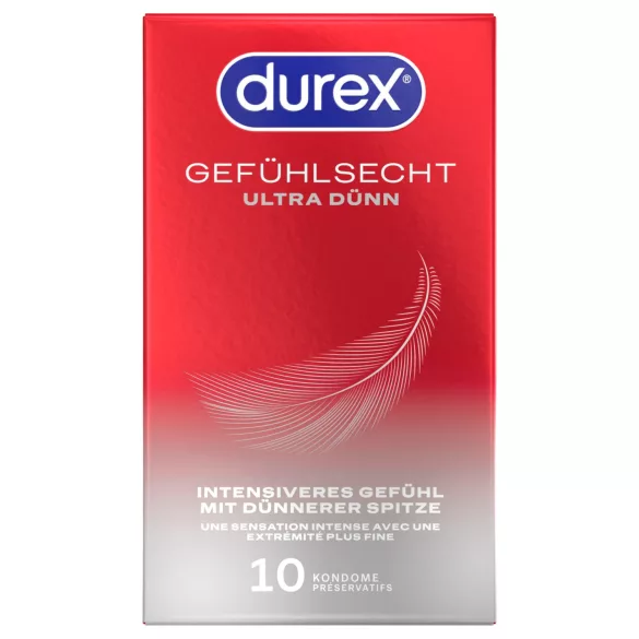 Durex - ultra vékony óvszer (10 db)