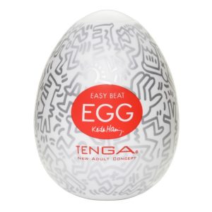 TENGA Egg Keith Haring Party - maszturbációs tojás (1db)