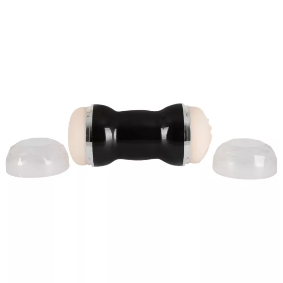 You2Toys - Pussy and Ass - dupla maszturbátor (fekete)