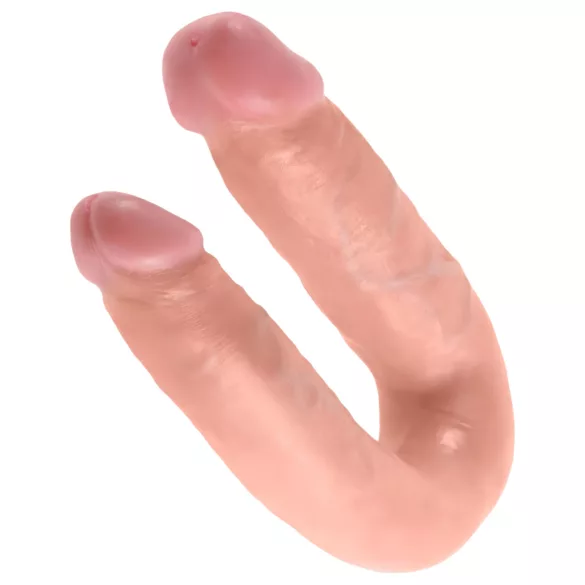 King Cock dupla dildó (közepes, testszínű)