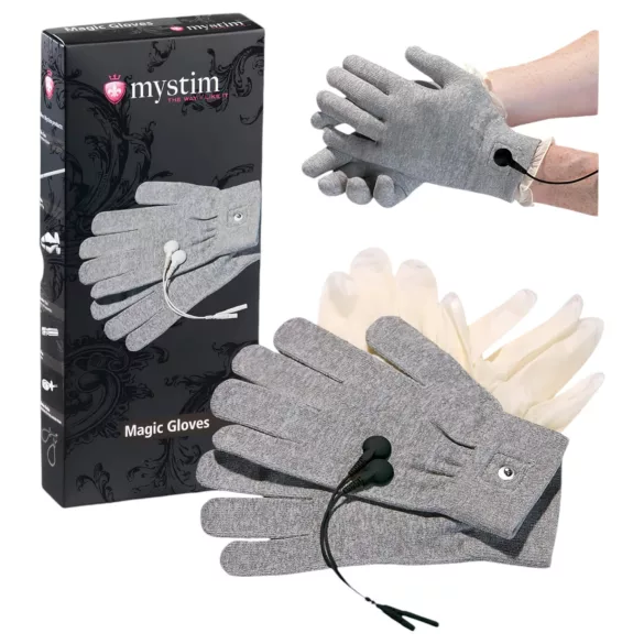 mystim Magic Gloves - elektro kesztyű (2 db)