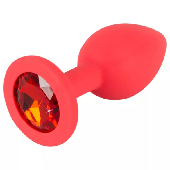 You2Toys - Colorful JOY - szilikon anál plug - kicsi (piros)