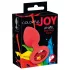 You2Toys - Colorful JOY - szilikon anál plug - kicsi (piros)