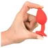 You2Toys - Colorful JOY - szilikon anál plug - kicsi (piros)