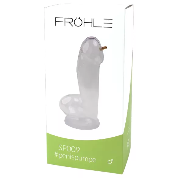 Fröhle SP009 (25 cm) - orvosi anatómiai péniszpumpa cserehenger