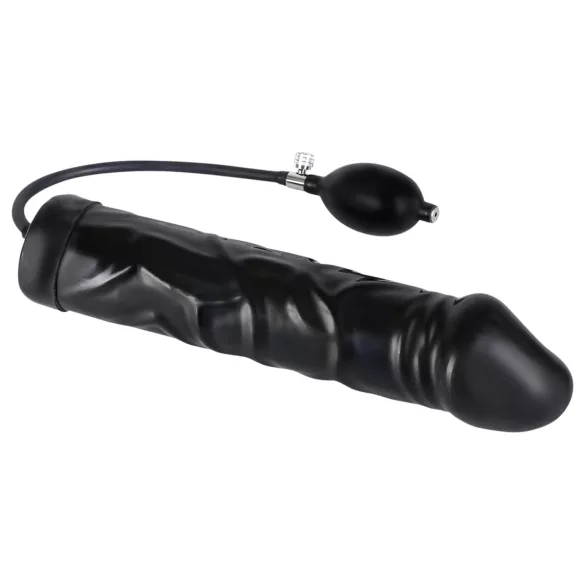 You2Toys - latex, pumpálható análtágító - nagy (fekete)