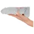 Crystal Clear Big Dong - zselés óriás dildó (21,5 cm)