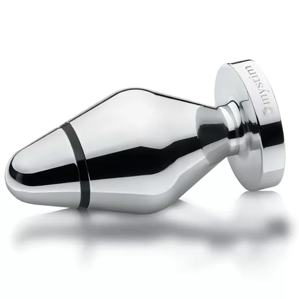 mystim Little John - elektro anál plug - ezüst (nagy)