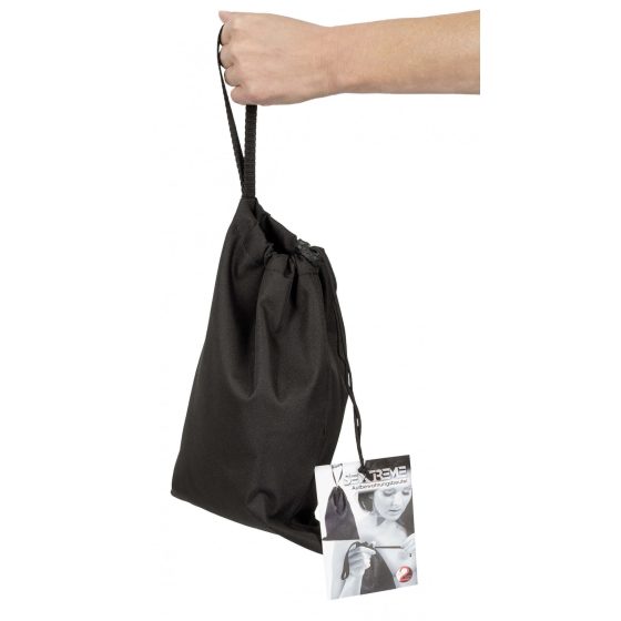 Diszkrét tároló táska szexjátékokhoz (fekete)