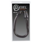 Rebel Double Plug - dupla kúp anál dildó (fekete)