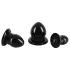 You2Toys - Stretching Plug Kit - anál plug szett - 3 db (fekete)