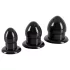 You2Toys - Stretching Plug Kit - anál plug szett - 3 db (fekete)