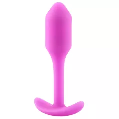 b-Vibe Snug Plug 1 - anál plug belső súllyal (55 g, pink)