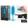 b-Vibe Snug Plug 3 - kék dupla golyós, súlyozott anál plug (180 g)