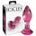 Icicles No. 79 - kúpos üveg anál plug (pink)
