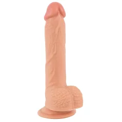   realistixxx - tapadókorongos élethű dildó (22cm) - natúr