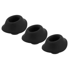 Womanizer Premium S - pótszívóharang szett (fekete, 3 db)