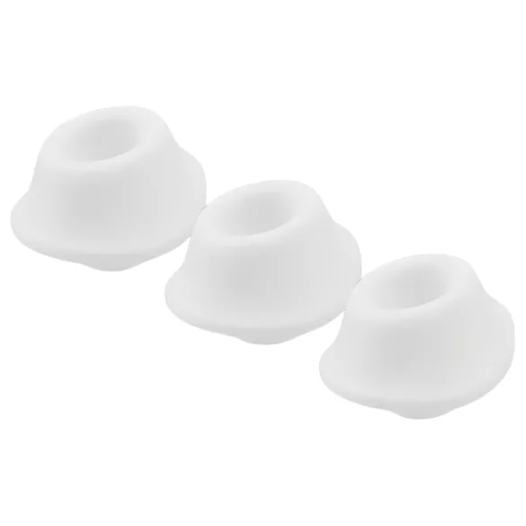 Womanizer Premium M - pótszívóharang szett (fehér, 3 db)