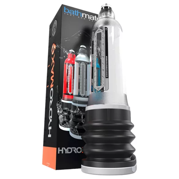 Bathmate Hydromax9 - hidraulikus péniszpumpa (átlátszó)