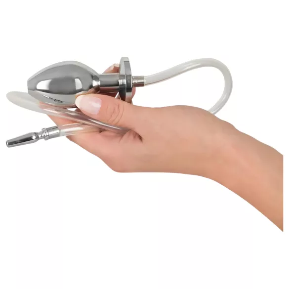 Piss to Ass Plug - üreges anál plug húgycső tágítóval