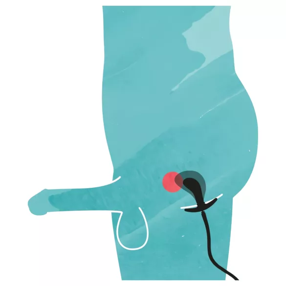 You2Toys - pumpálható anál tágító plug (fekete)