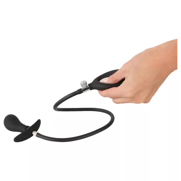 You2Toys - pumpálható anál tágító plug (fekete)