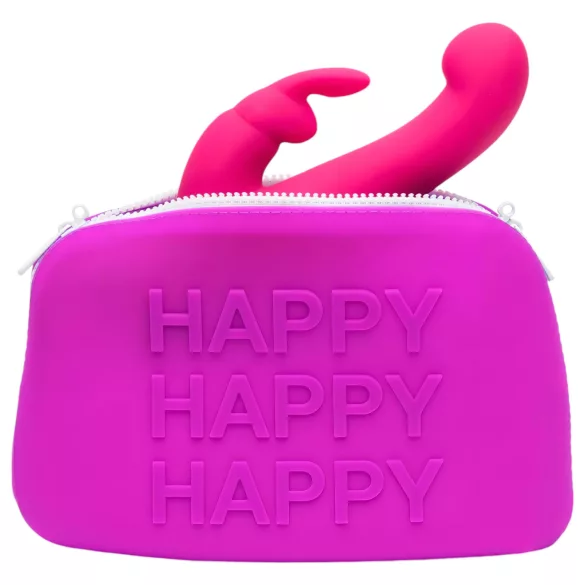Happyrabbit - szexjáték tároló neszeszer, nagy méret (lila)