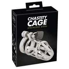 You2Toys - Chastity Cage - fém pénisz ketrec, lakattal