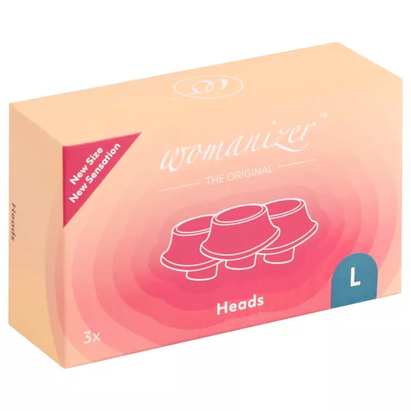 Womanizer L - pótszívóharang szett - kék (3db) - nagy