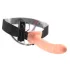 Pipedream Fetish Strap-On 8 - felcsatolható üreges vibrátor (testszínű)