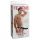 Fetish Strap-On 8 - felcsatolható, üreges vibrátor (fekete)