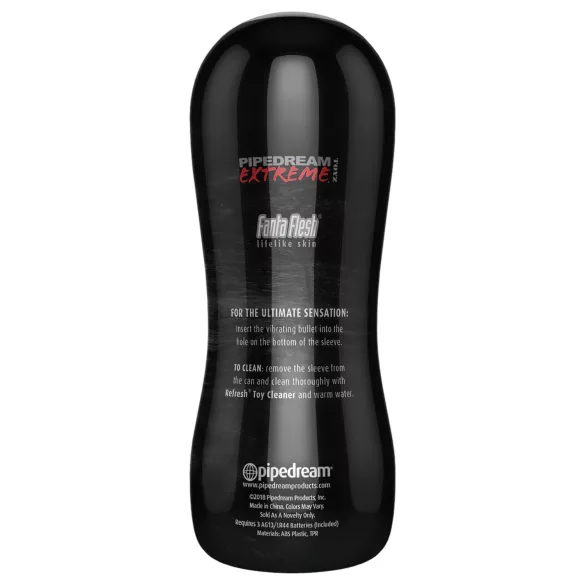 PDX Pussy Vibrating Stroker - vibrációs műpunci (testszínű)