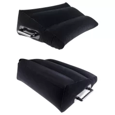   Fetish Fantasy - felfújható szexpárna kapaszkodóval (fekete)