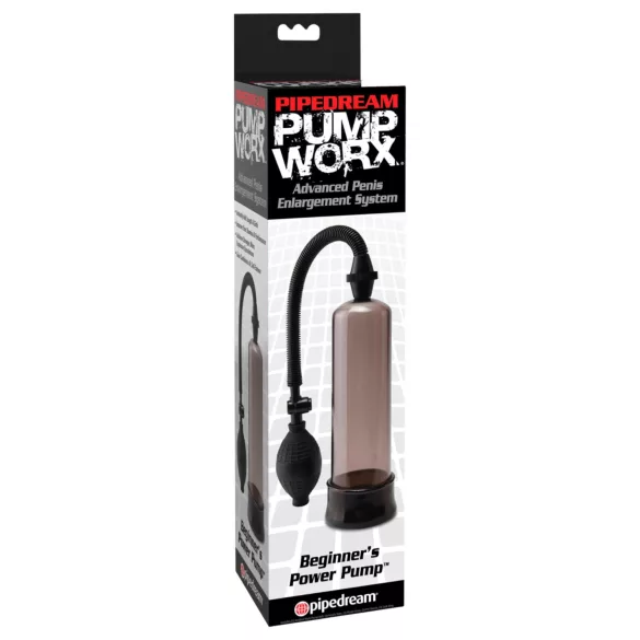 Pipedream - Pump Worx Beginner's - péniszpumpa (fekete)