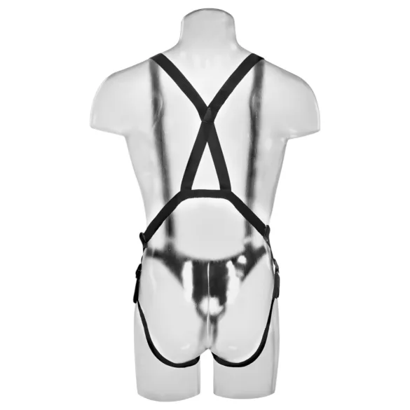 King Cock Strap-on 10 - üreges felcsatolható dildó 25 cm