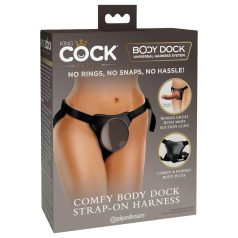   King Cock Elite Comfy Body Dock - felcsatolható alsó (barna)