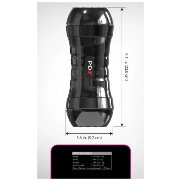 PDX Extreme Wet Pussy - élethű punci maszturbátor - XXL (natúr)