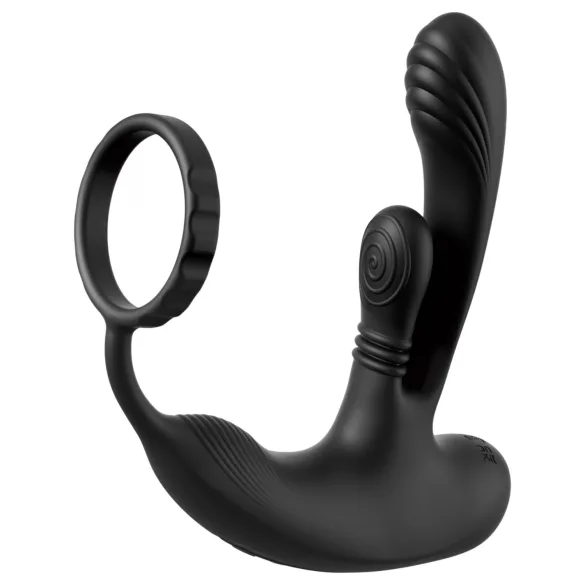 Anal Fantasy Ass-Gasm IntiMotion - anál- és prosztatavibrátor (fekete)