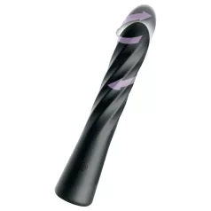   Anal Fantasy Twist Ecstasy - forgó-lökő anál vibrátor (fekete)